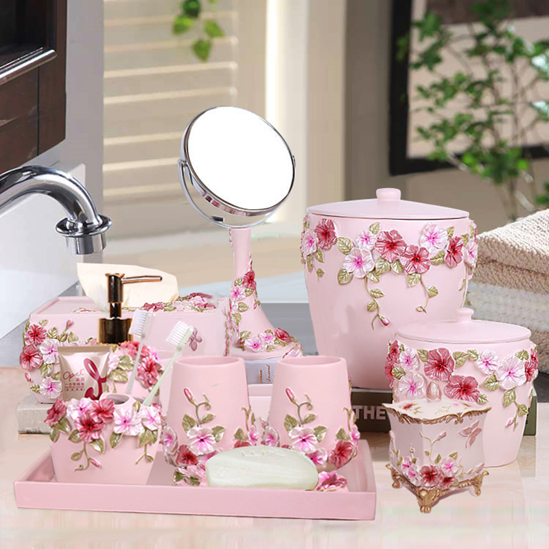 Wedding Bathroom Supply Kit - Vijf Stuk Badkamer Set Europese Wassen