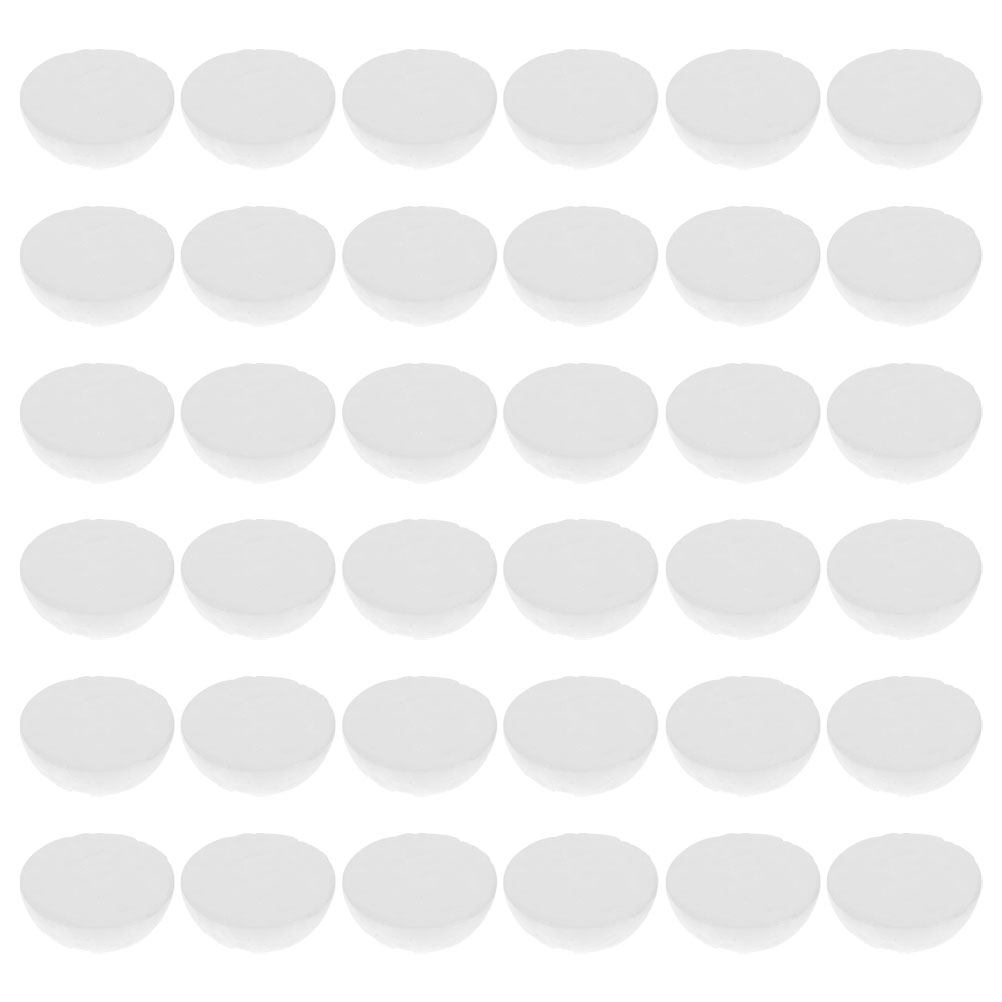 Wedding Floral Supply - 100 stuks witte halfronde schuimballen van