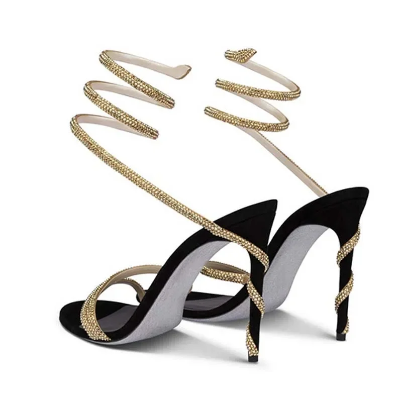 Wedding Super - Eilyken Mode Kristal Stiletto Hoge Hakken