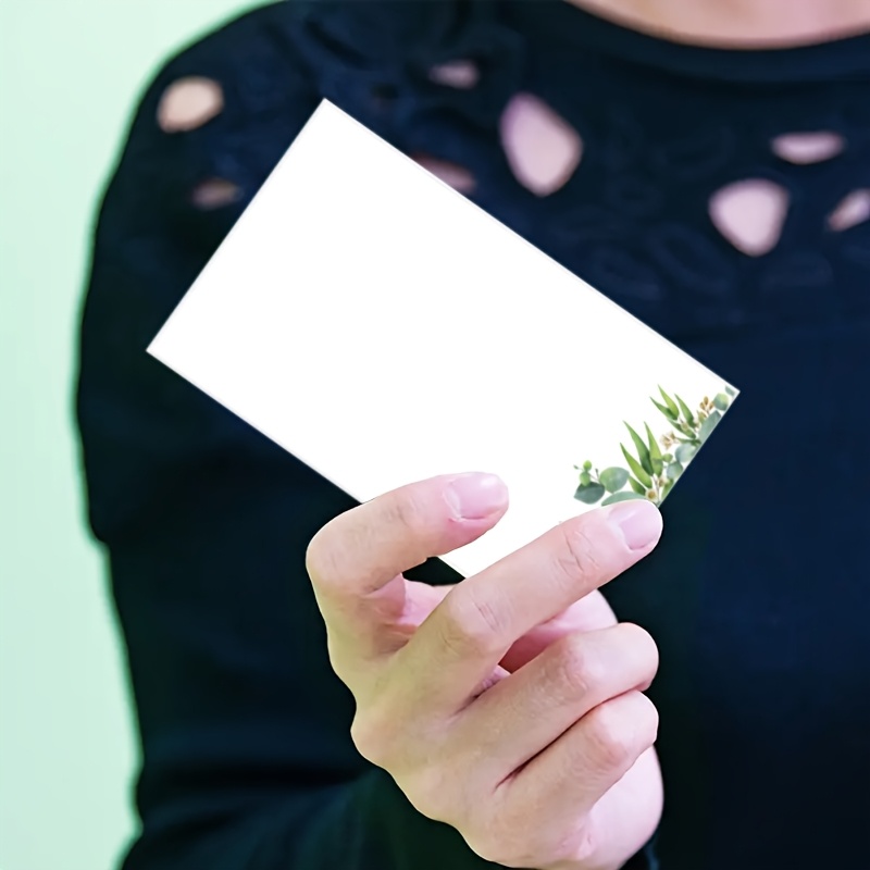 50 stuks blanco kaartjes met g - Wedding Supply Company recensie en prijs