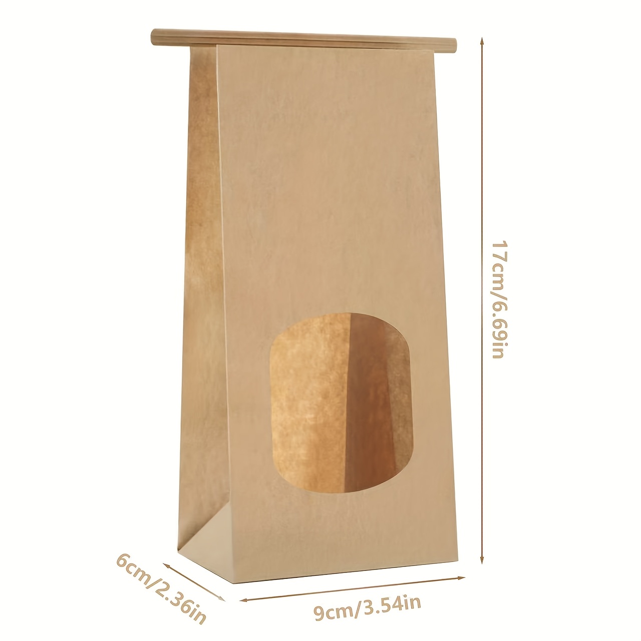 30 bruine papieren zakken met  - Wedding Supply Company recensie en prijs