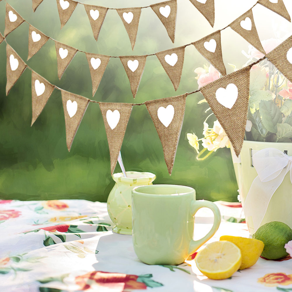 Vintage Banner Liefde Hart Rus - Wedding Ceremony Supply recensie en prijs