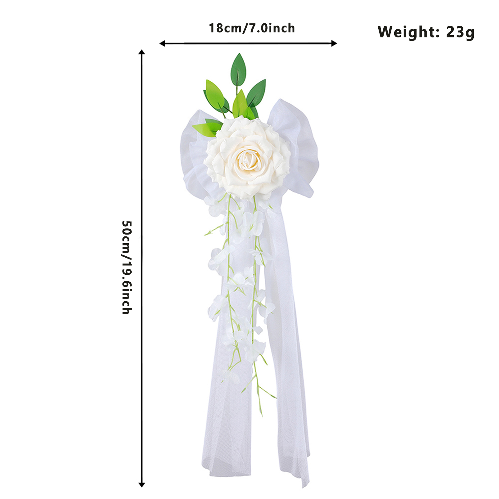 Kunstbloemen Bruiloftsautodeco - Wedding Ceremony Supply recensie en prijs
