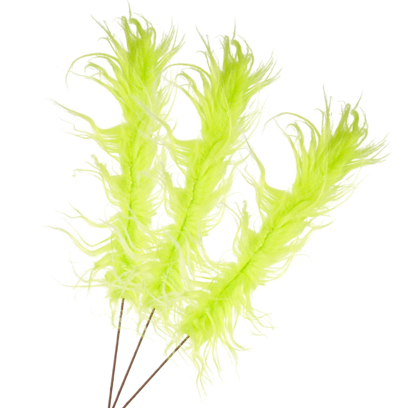 Pluizige groene Grinch-takjes, - Wedding Ceremony Supply recensie en prijs