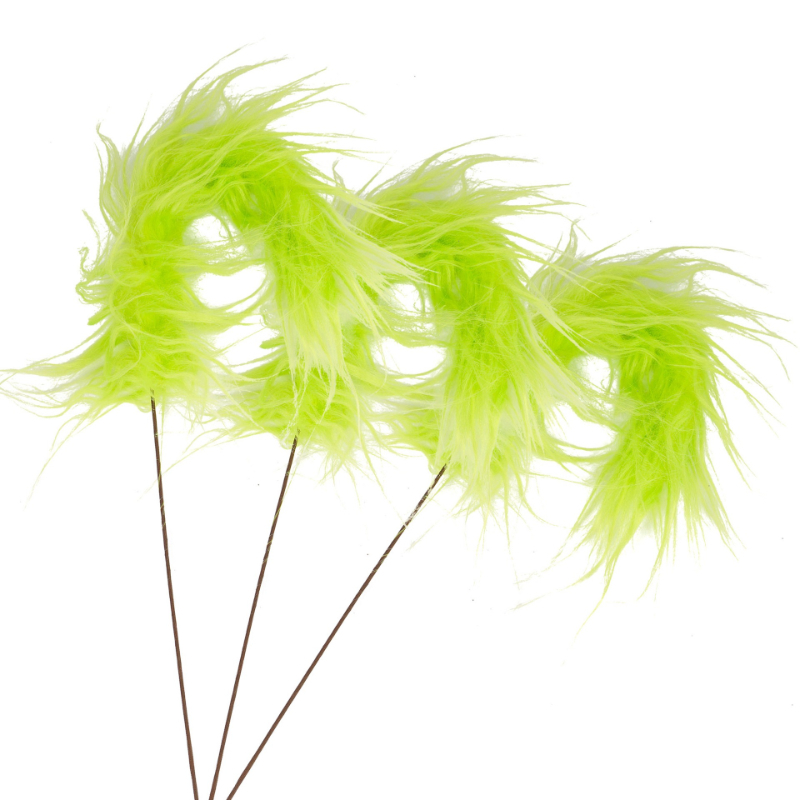 Pluizige groene Grinch-takjes, - Wedding Ceremony Supply recensie en prijs