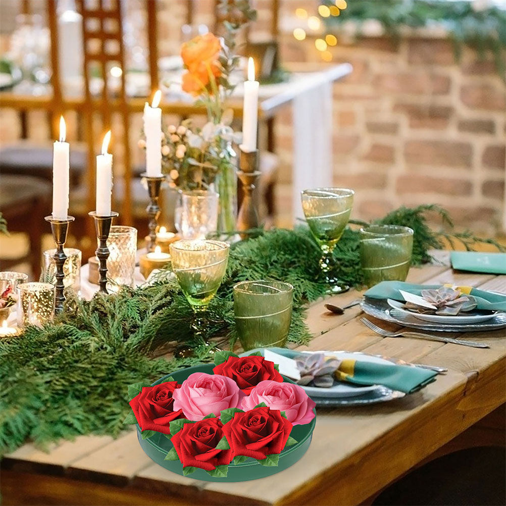 12 stuks ronde plastic schalen - Wedding Floral Supply recensie en prijs