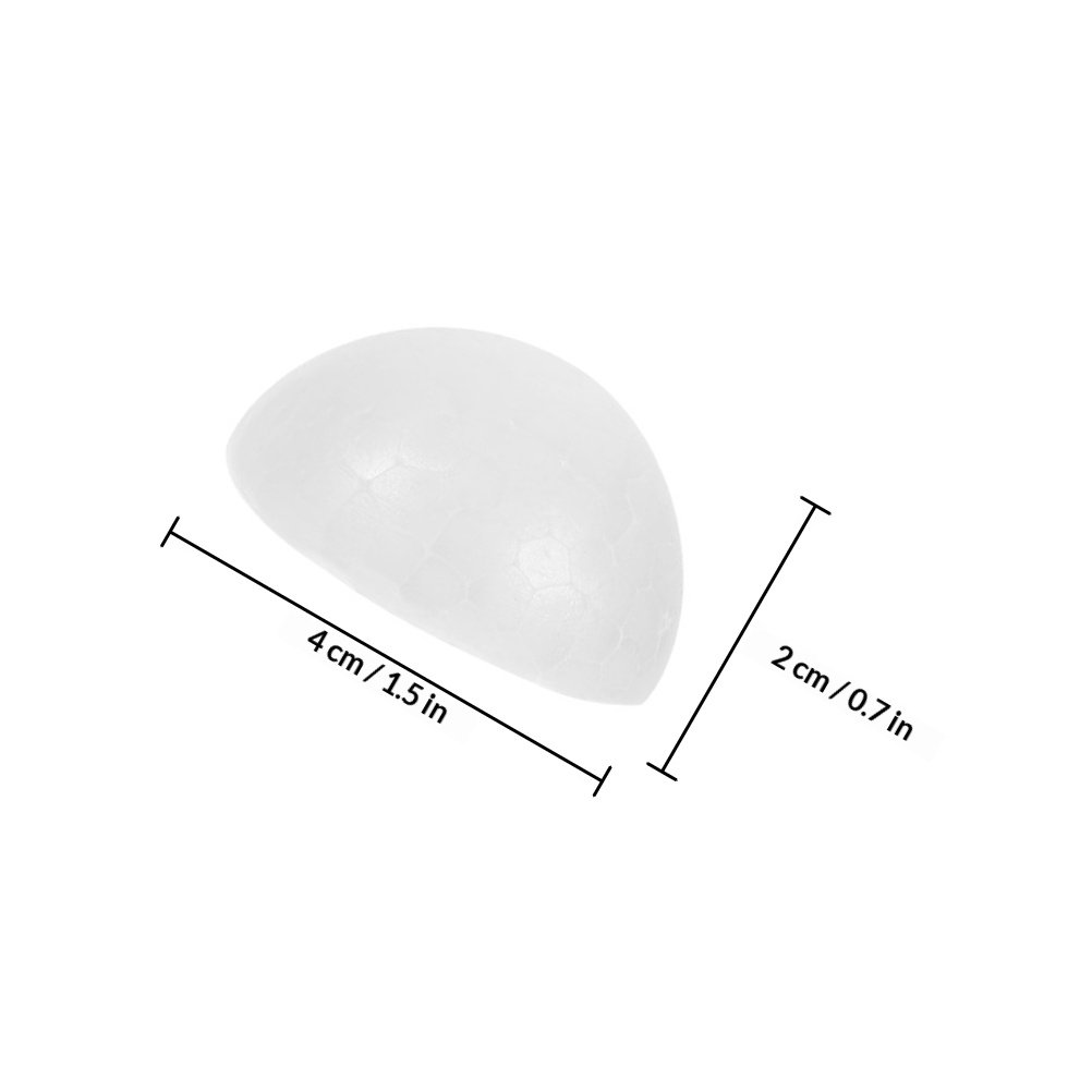 100 stuks witte halfronde schu - Wedding Floral Supply recensie en prijs