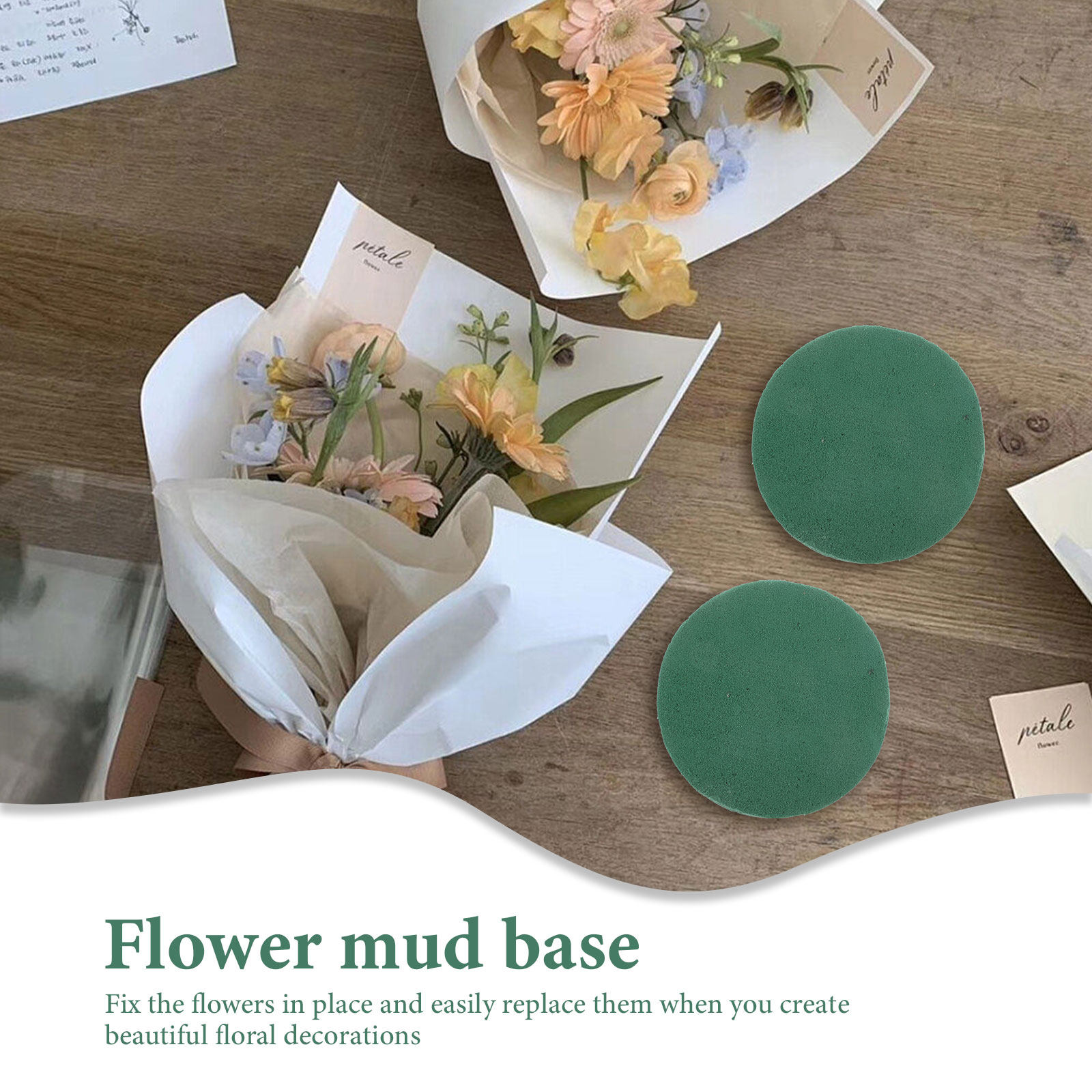 8 stuks bloemige ronde bloemen - Wedding Floral Supply recensie en prijs