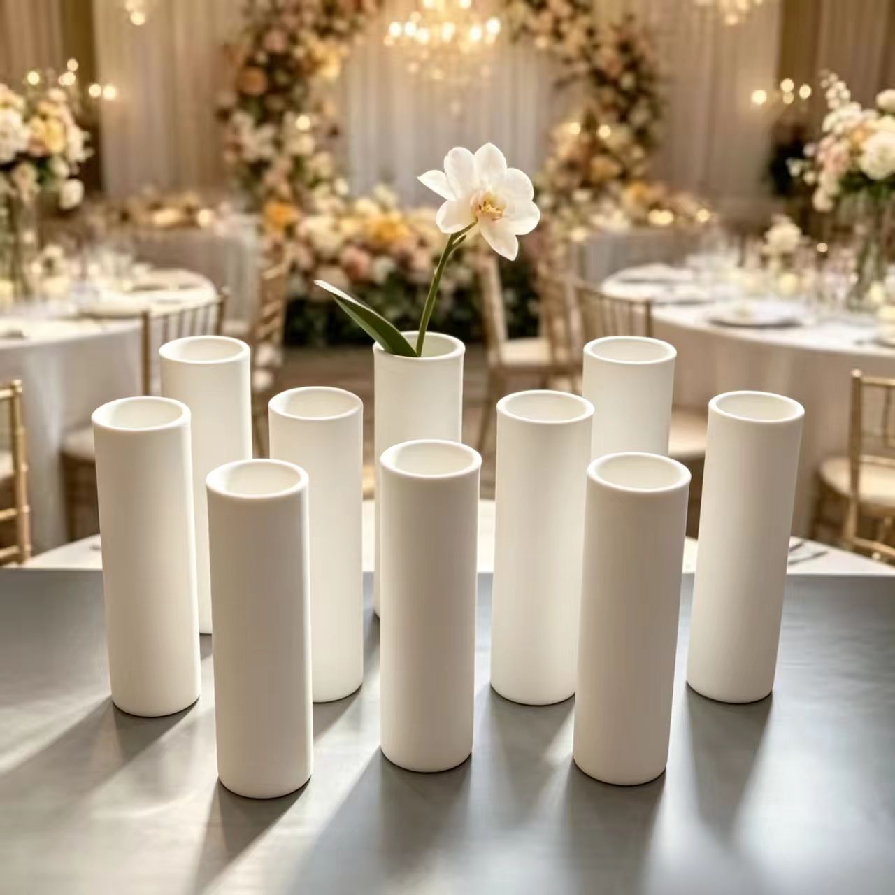 12-delige set transparante cil - Wedding Supply In Bulk recensie en prijs