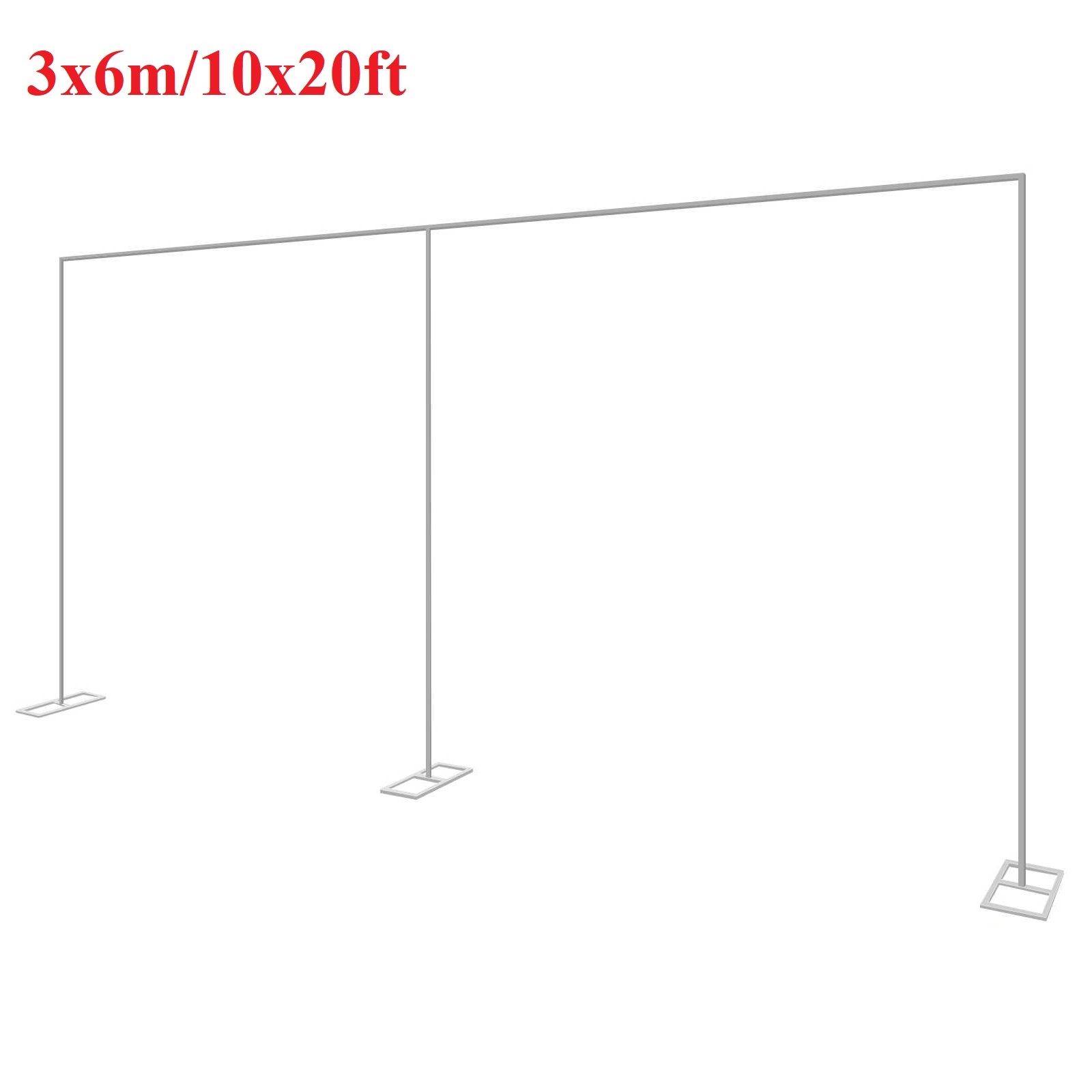3x6m/10x20ft Metalen Bruiloft  - Wedding Backdrop Curtain recensie en prijs