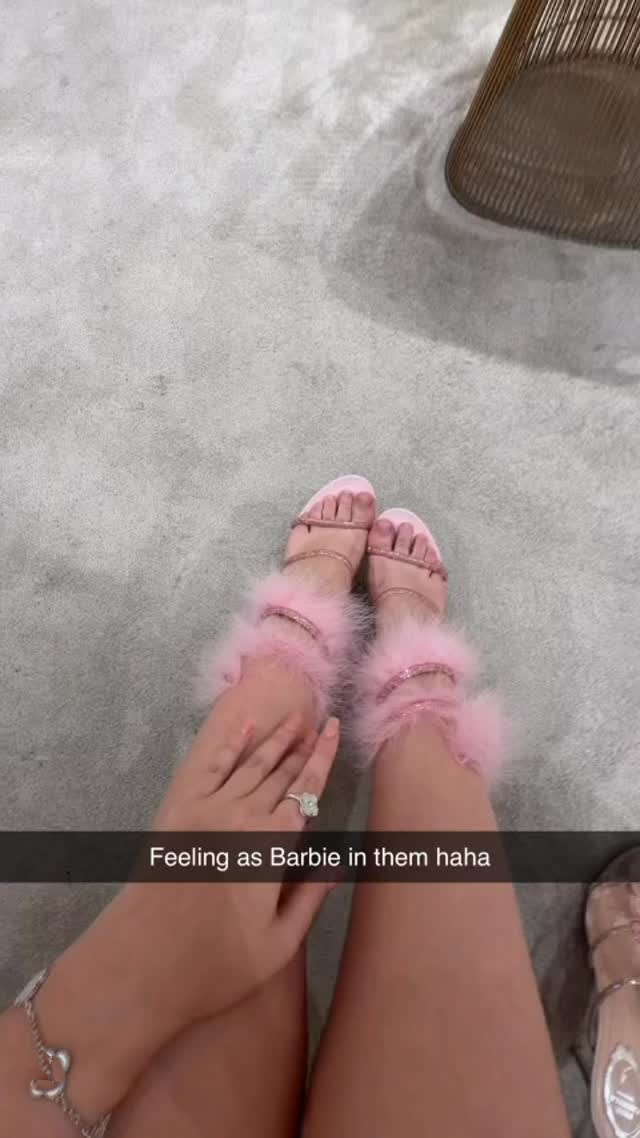 Roze bont enkelsandalen met kr - Wedding Super recensie en prijs