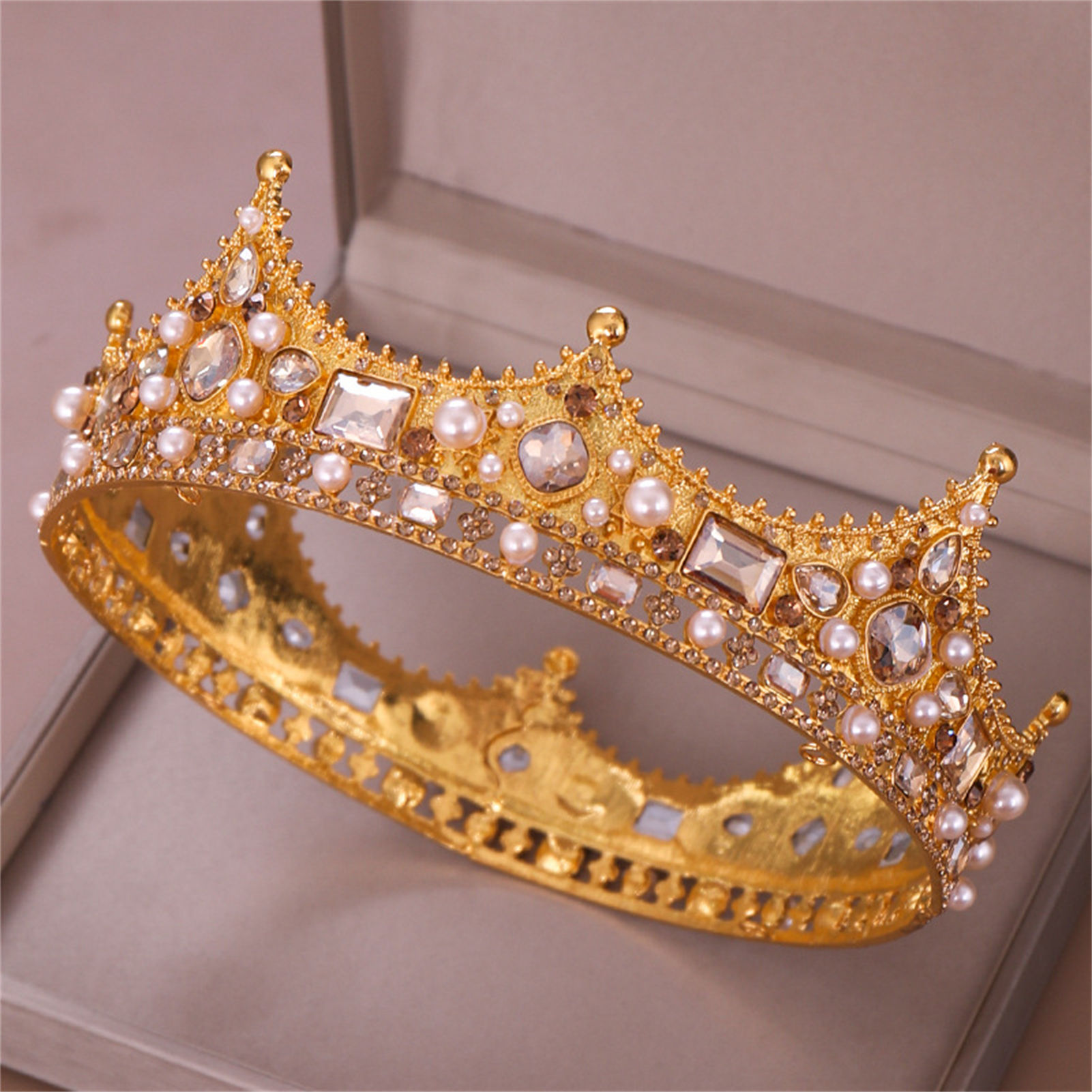 Bruidskroon Strass Tiara Barok - Wedding Party Supply recensie en prijs